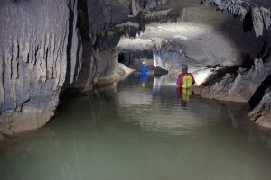 Inside a cave in Meghalaya (Photo: Simon Brooks)