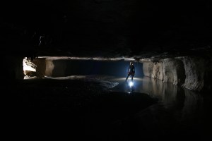 Cave exploration in Meghalaya (Photo: Hugh Penny)