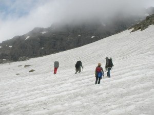 Suma's group near the Rupin Pass (Photo: Suma Rao)
