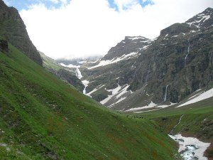 Upper Rupin Valley; waterfall in the distance (Photo: Suma Rao)