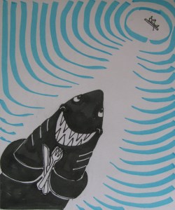 There goes lunch on a matchstick! (Illustration: Shyam G Menon)