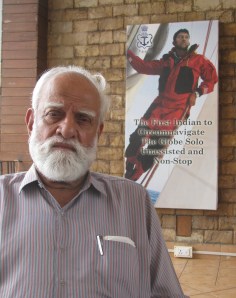 Vice Admiral (Retd) Manohar Awati (Photo: Shyam G Menon)