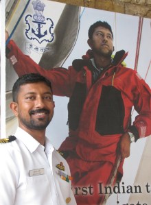 Lt Commander Abhilash Tomy (Photo: Shyam G Menon)