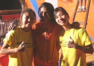 Lynette, Neha and Janet