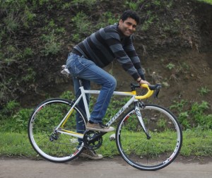 Praveen with the Psynyde Caffeine.