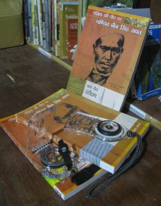 The books on Nain Singh Rawat published by PAHAR (Photo; Shyam G Menon)