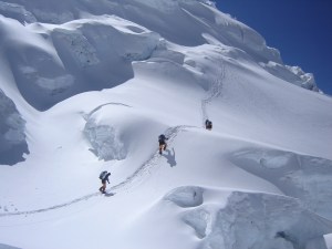 On Kanchenjunga (Photo: courtesy Love Raj Singh Dharmshaktu)