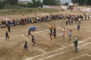 Volleyball final in progress (Photo: Shyam G Menon)
