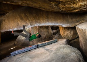 Gaurav in action (Photo: Sharad Chandra)