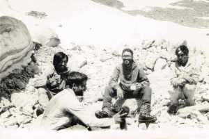 Pasang Namgial and Jamshed (Jimmy) Homiar on their return from the summit of Ali Ratan Tibba (Photo: courtesy Ravi Kamat)