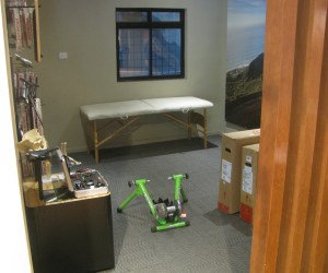 The Bike Fit-facility at the shop (Photo: Shyam G Menon)