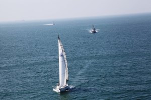 The INSV Mhadei (Photo: courtesy Indian Navy)