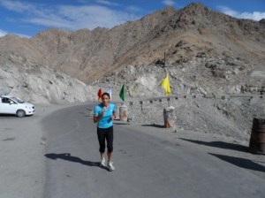 Running in Ladakh (Photo: by arrangement)