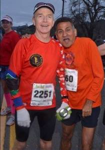 Ken Skea and Bhasker (Photo: courtesy Bhasker)