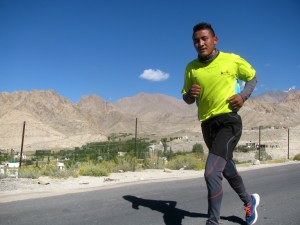 Rigzen Norbu / Khardung La Challenge 2015 (Photo: Shyam G Menon)