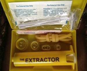 The antivenin kit (Photo: courtesy Girish Mallya)