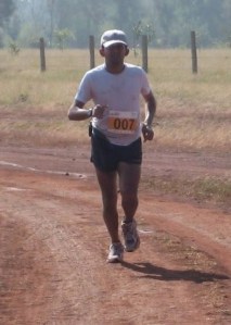 At the first edition of the Bangalore Ultra (Photo: courtesy Girish Mallya)