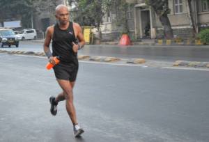 Sunil Shetty; from a December 2015 practice run (Photo: courtesy Sunil Shetty / photographer: Tashi Ongya)