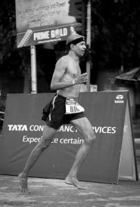 Bobby at the 2015 TCS 10k in Bengaluru (Photo: courtesy Thomas Bobby Philip)