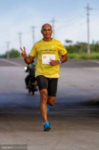 Kothandapani during The Run of Raramuri Tribe, Bengaluru, 2014 (Photo: courtesy Kothandapani)