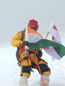 Breeze on Kang Yatse (Photo: courtesy Breeze Sharma)