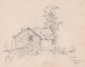 The outdoors is not about achievement; it is about being there. Senior NOLS instructor, Shantanu Pandit, sketched this temple in Solang Nallah, Himachal Pradesh, years ago when he was a leading the hiking and camping season there for Mumbai based-outdoor company, Countryside (Illustration: courtesy Shantanu Pandit)