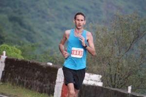 Philip at the Satara Hill Marathon (Photo: courtesy Philip Earis)