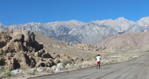 Running the Badwater ultramarathon (Photo: courtesy Vijayalakshmi Nadar)