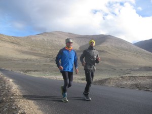 Morning of August 14; Grant and Jovica on the final stretch to Dibrung (Photo: Shyam G Menon)