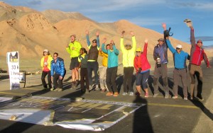 Some fun at the finish line (Photo: Shyam G Menon)