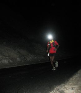 Kieren on the ascent to Khardung La (Photo: Shyam G Menon)