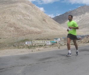 Hari Om, on the home stretch from South Pullu (Photo: Shyam G Menon)