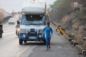 Running the Golden Quadrilateral (Photo: courtesy Michelle Kakade)