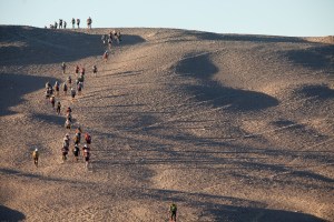 From the race in the Sahara desert; part of 4 Deserts (Photo: courtesy Michelle Kakade)