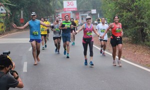 At the Goa marathon (Photo: courtesy Pervin)