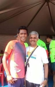 Idris with Ramesh Kanjilimadhom