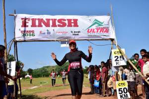 Arati at the Javadhu Ultra (Photo: courtesy the Gaikwads)